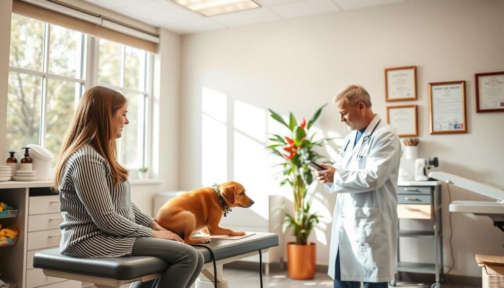 Pet travel safety checkup