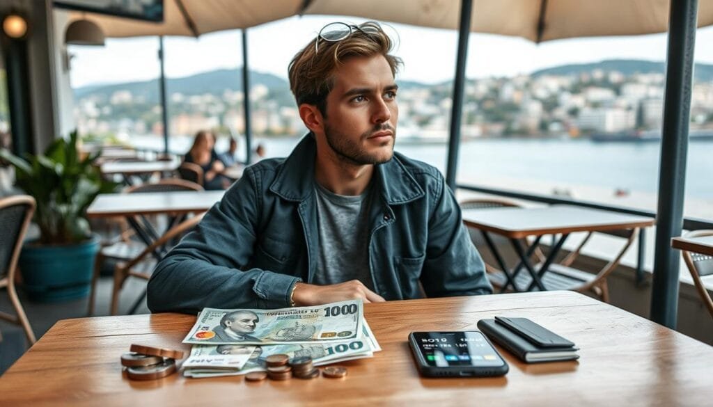 Managing money while traveling: cash vs. card