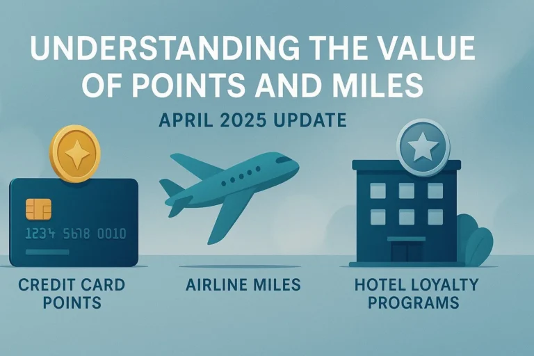 Understanding the Value of Points and Miles: April 2025 Update