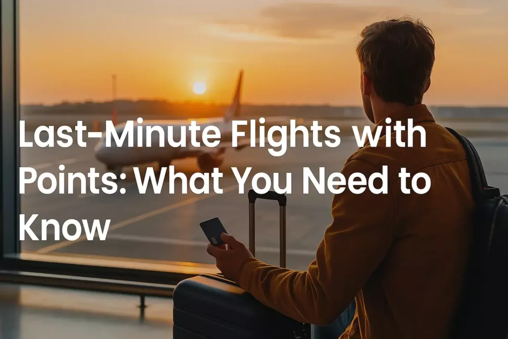 Last-Minute Flights with Points What You Need to Know