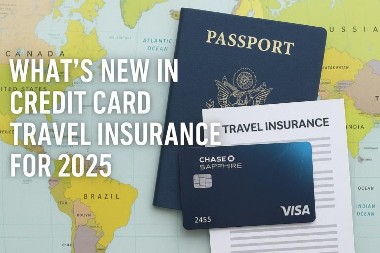 What's New in Credit Card Travel Insurance for 2025