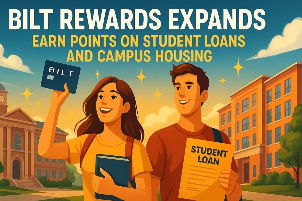 Bilt Rewards Expands: Earn Points on Student Loans and Campus Housing