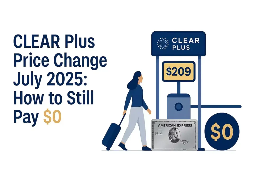 CLEAR Plus Price Change July 2025: How to Still Pay $0