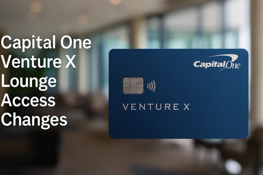 Capital One Venture X Lounge Access Changes: What Cardholders Need to Know Now