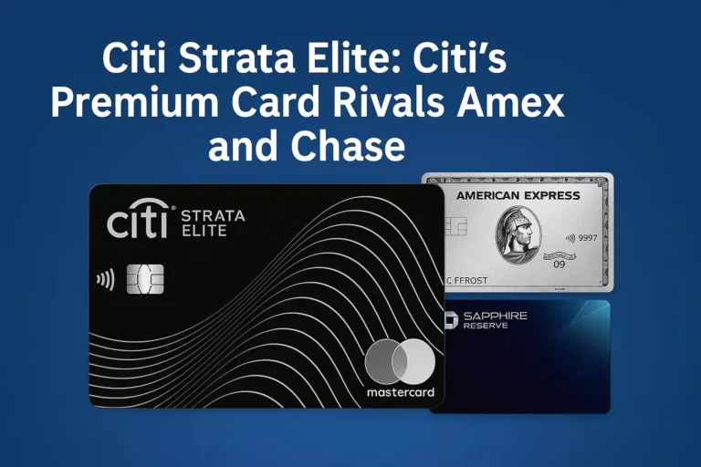 Citi Strata Elite: Citi's Premium Card Rivals Amex and Chase