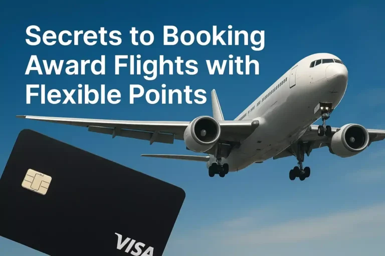Secrets to Booking Award Flights with Flexible Points