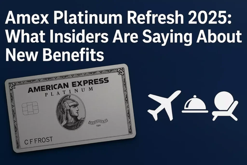 Amex Platinum Refresh 2025: What Insiders Are Saying About New Benefits