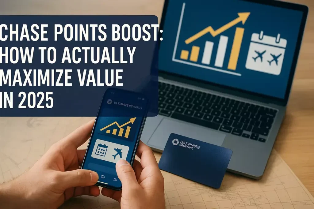 Chase Points Boost: How to Actually Maximize Value in 2025