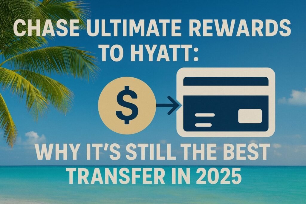 Chase Ultimate Rewards to Hyatt: Why It's Still the Best Transfer in 2025