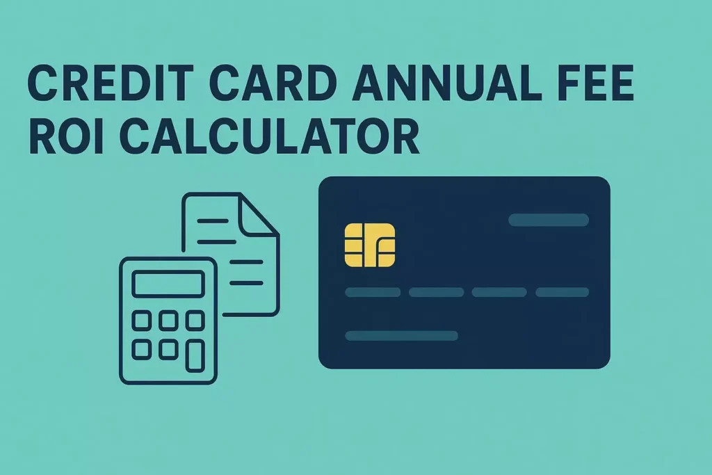 Credit Card Annual Fee ROI Calculator: When Premium Cards Pay Off