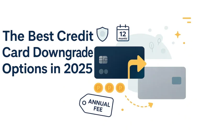 The Best Credit Card Downgrade Options in 2025