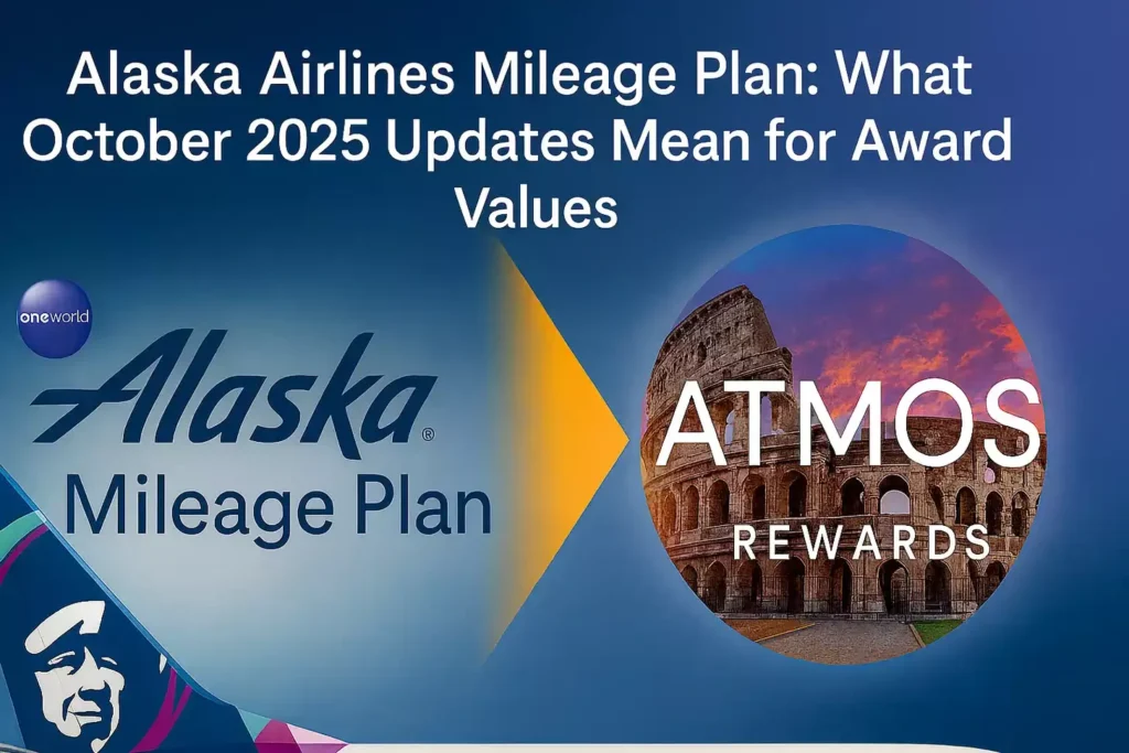 Alaska Airlines Mileage Plan: What October 2025 Updates Mean for Award Values