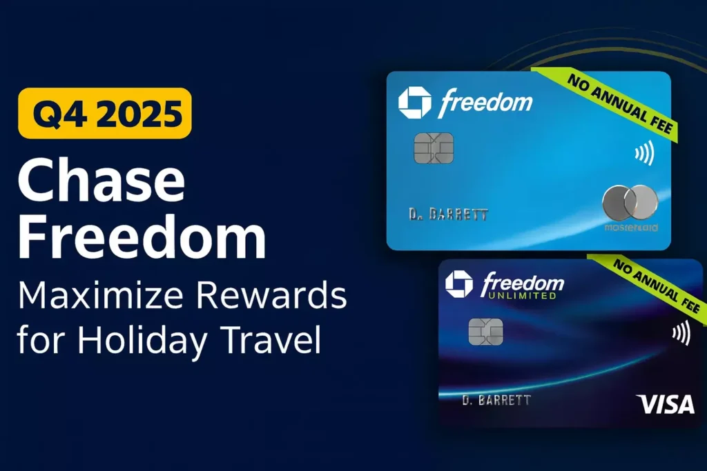 Chase Freedom Q4 2025 Categories: Maximize Rewards for Holiday Travel