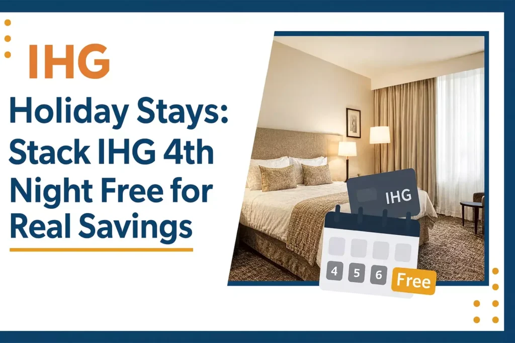 Holiday Stays: Stack IHG 4th Night Free for Real Savings